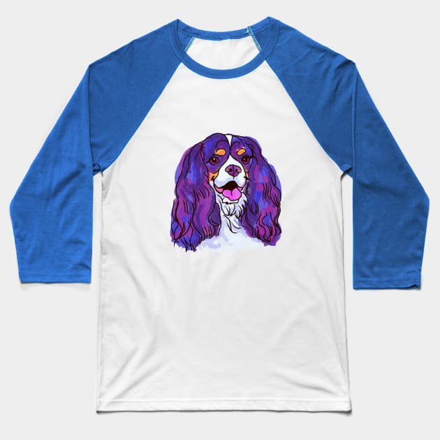 The Cavalier Love of My Life Baseball T-Shirt by lalanny